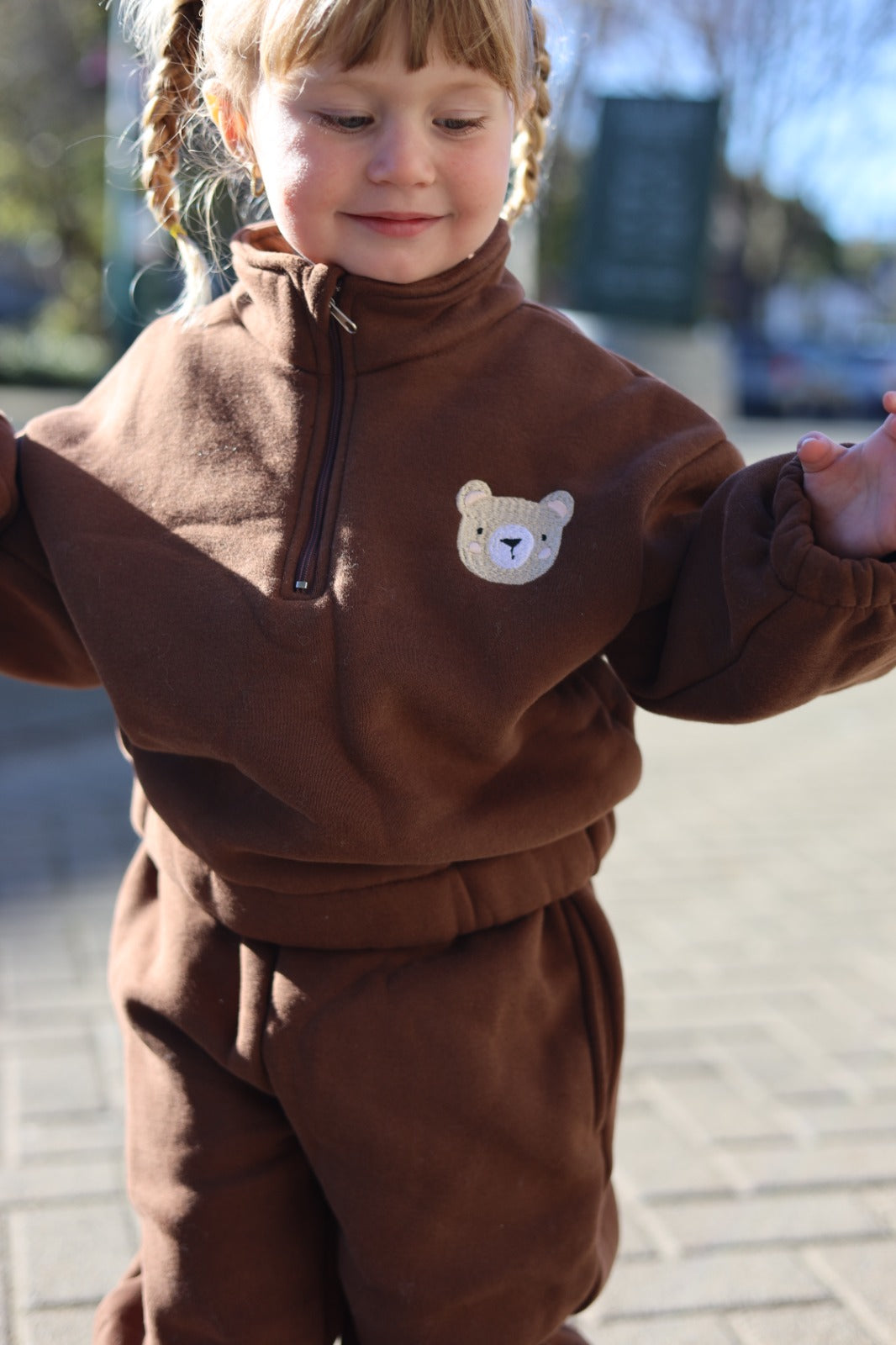 Teddy Tracksuits – Brown & Teal (Unisex)