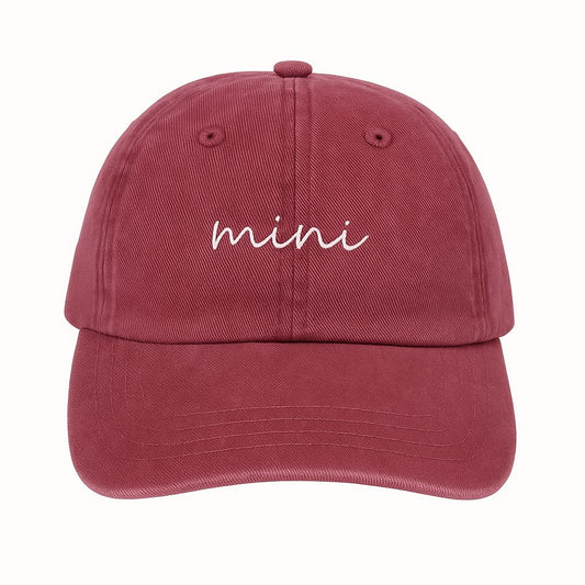 Personalised Embroidered Mini Cap
