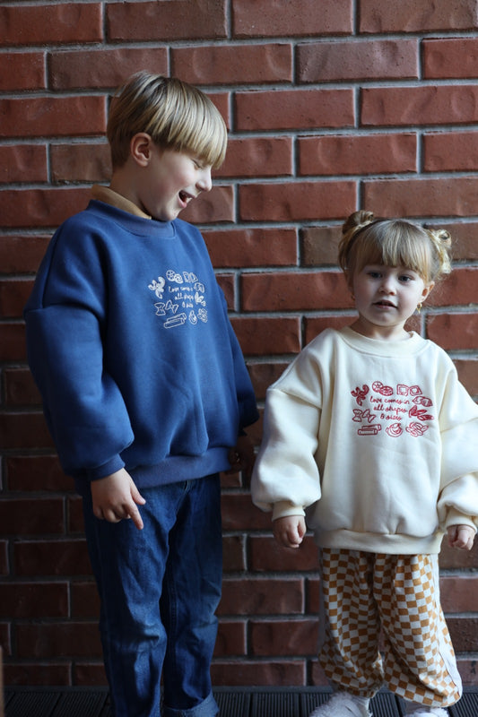 Love Comes in All Shapes & Sizes – Kids Sweater