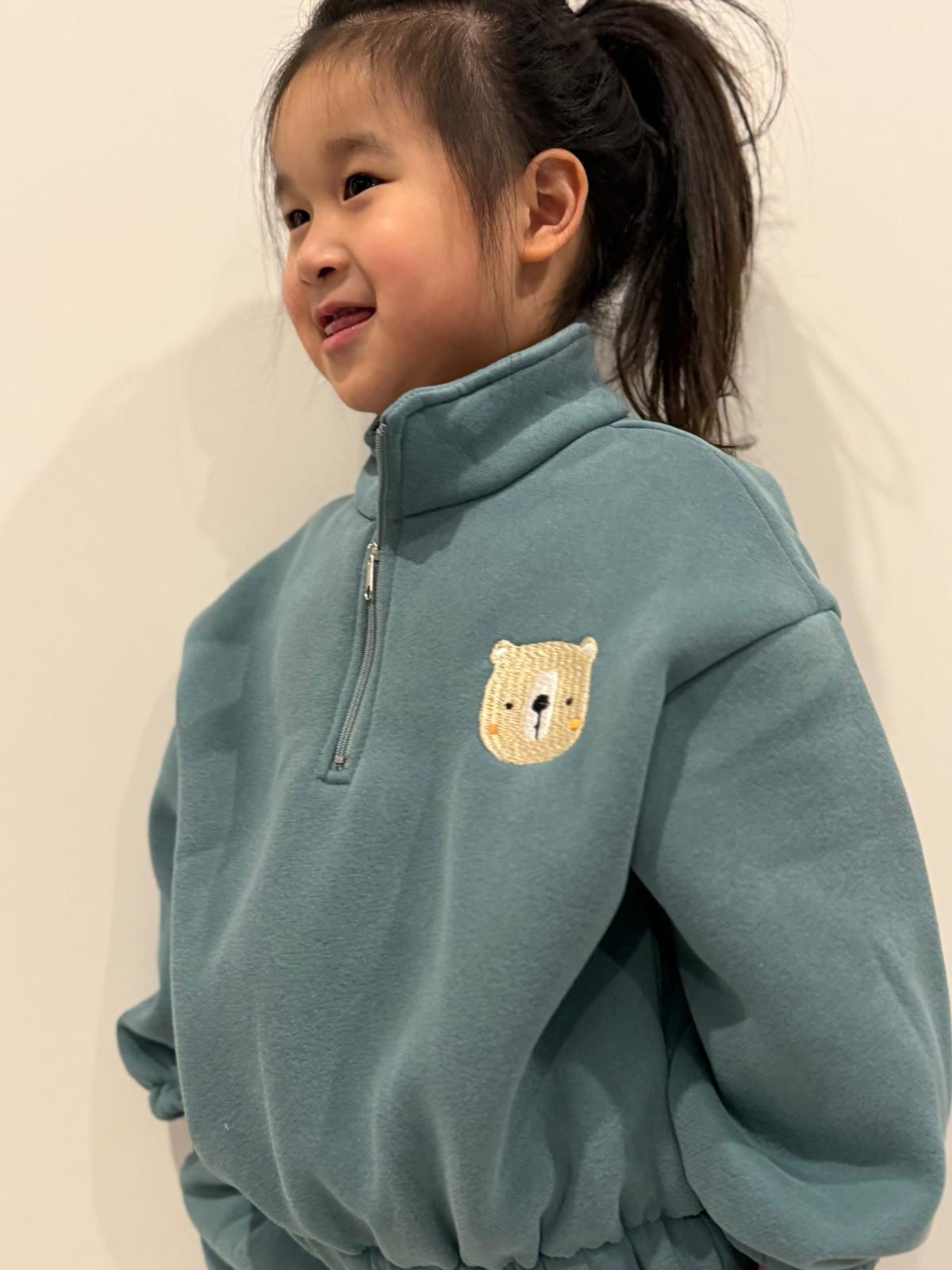 Teddy Tracksuits – Brown & Teal (Unisex)