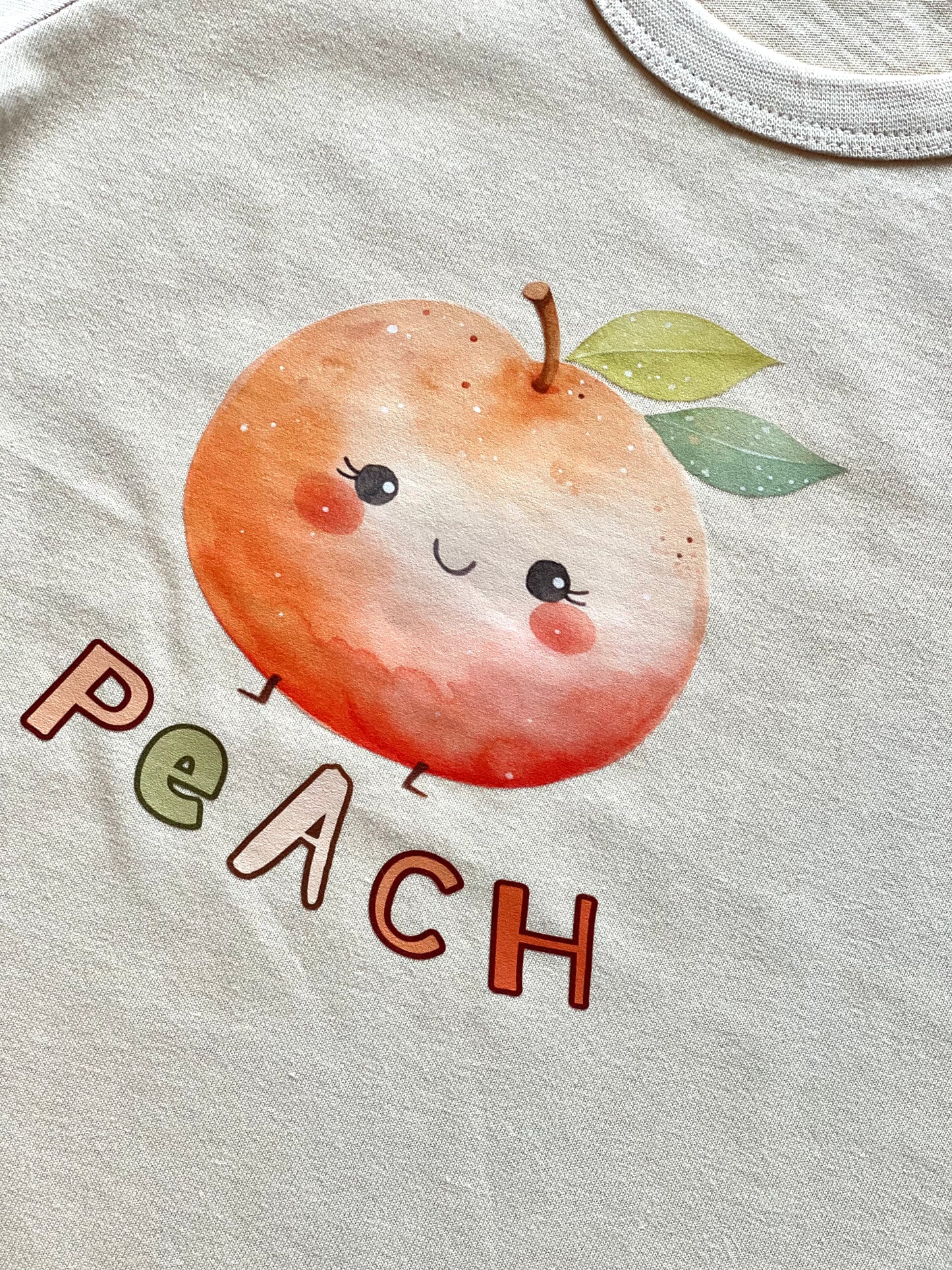 Tutti Fruity - Peach - Long Sleeve T-shirt