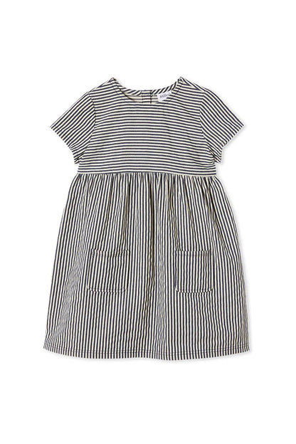 MILKY Stripe Dress - Little Hero Kids