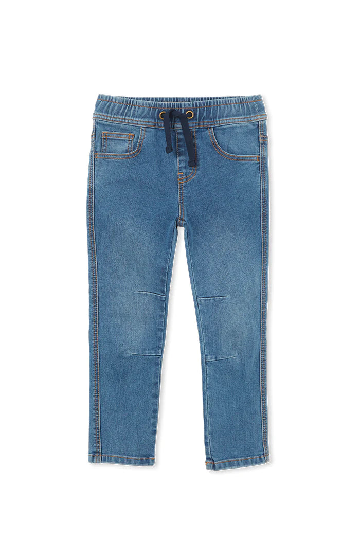 MILKY Denim Jogger Jean - Little Hero Kids