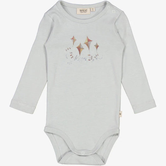 Wheat - Long-sleeved Bodysuit -Body Kites -Highrise - Little Hero Kids