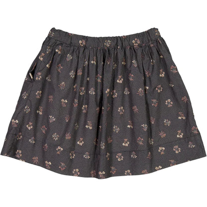 Skirt Eia - Black Flowers - Little Hero Kids