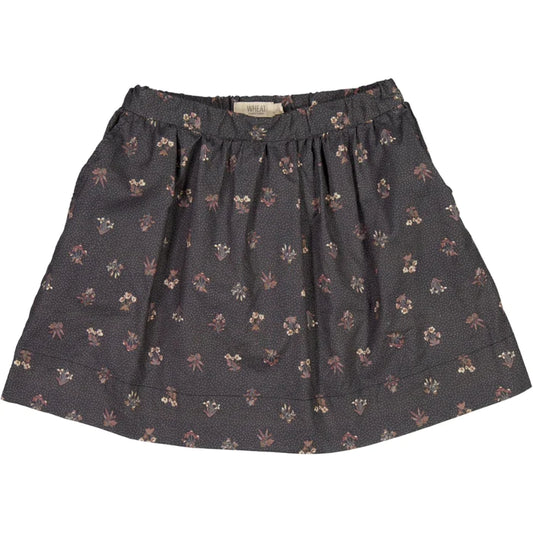 Skirt Eia - Black Flowers - Little Hero Kids