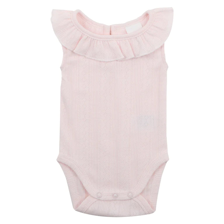 Blush Sleeveless Bodysuit - Pink - Little Hero Kids