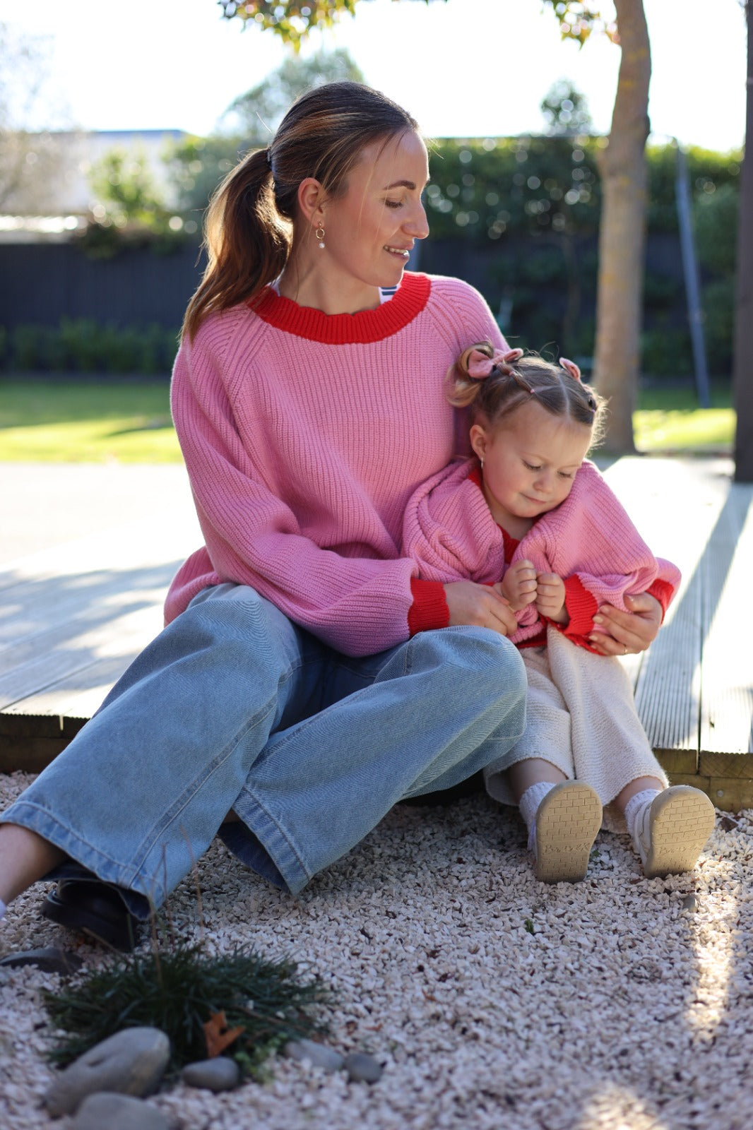 Rosie Contrast Knit –  Adults