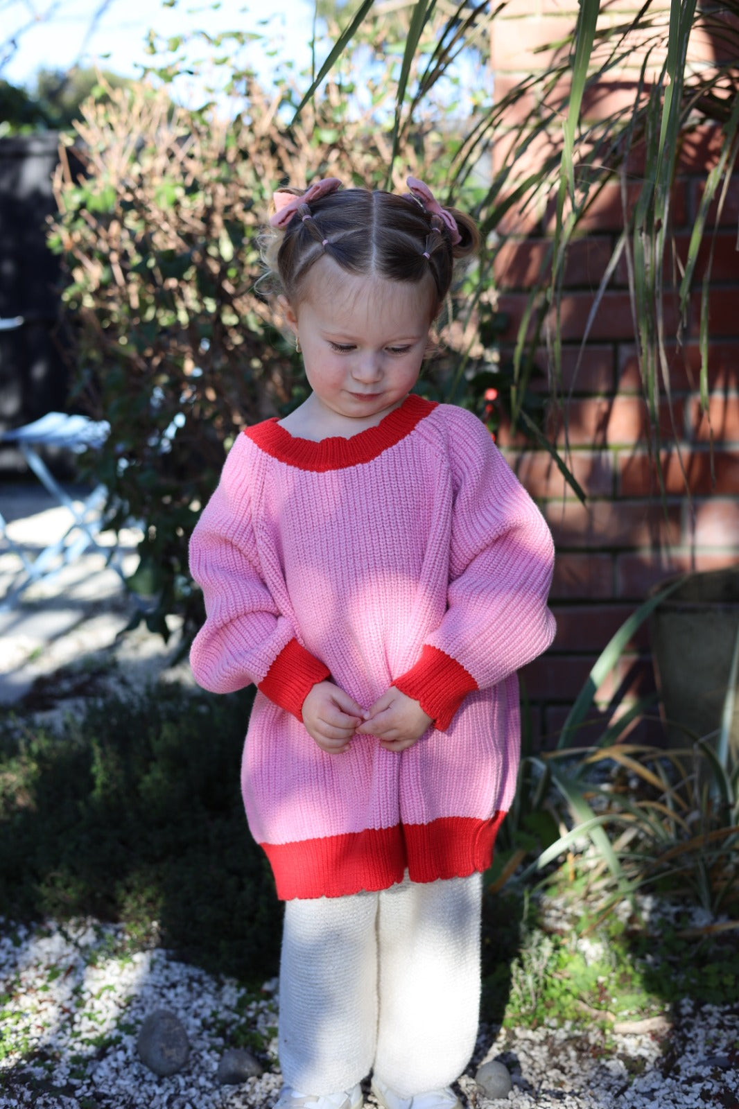 Rosie Contrast Knit –  Kids