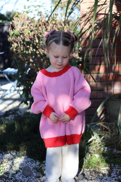 Rosie Contrast Knit –  Kids