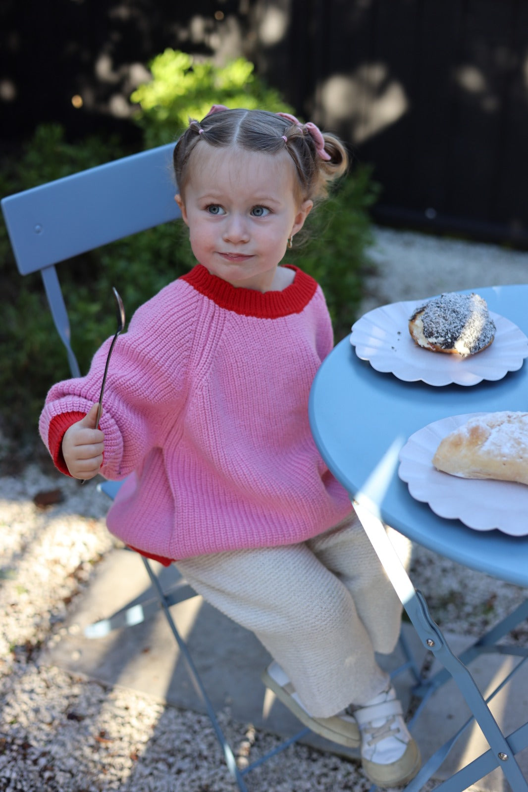 Rosie Contrast Knit –  Kids