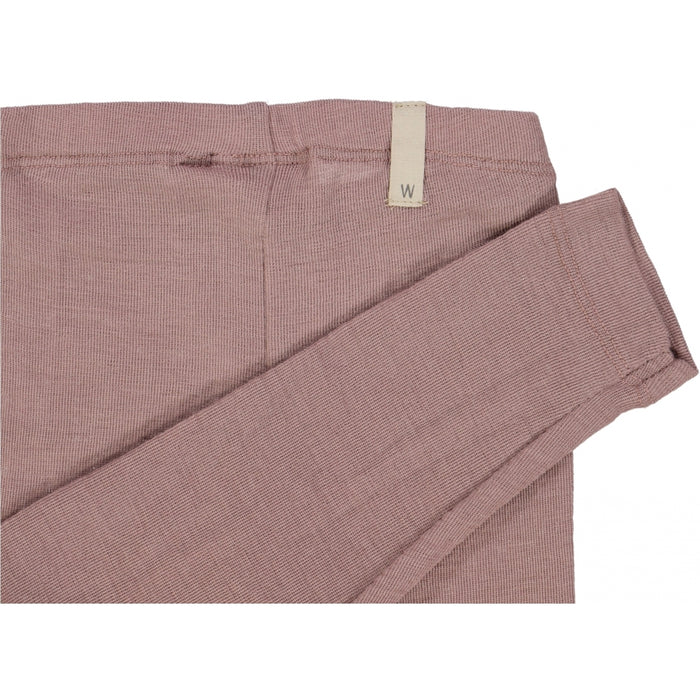 Dusty Lilac Merino Leggings - Little Hero Kids