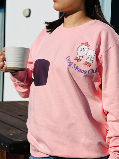 Dog Moms Club Crewneck Sweater by Little Hero Kids