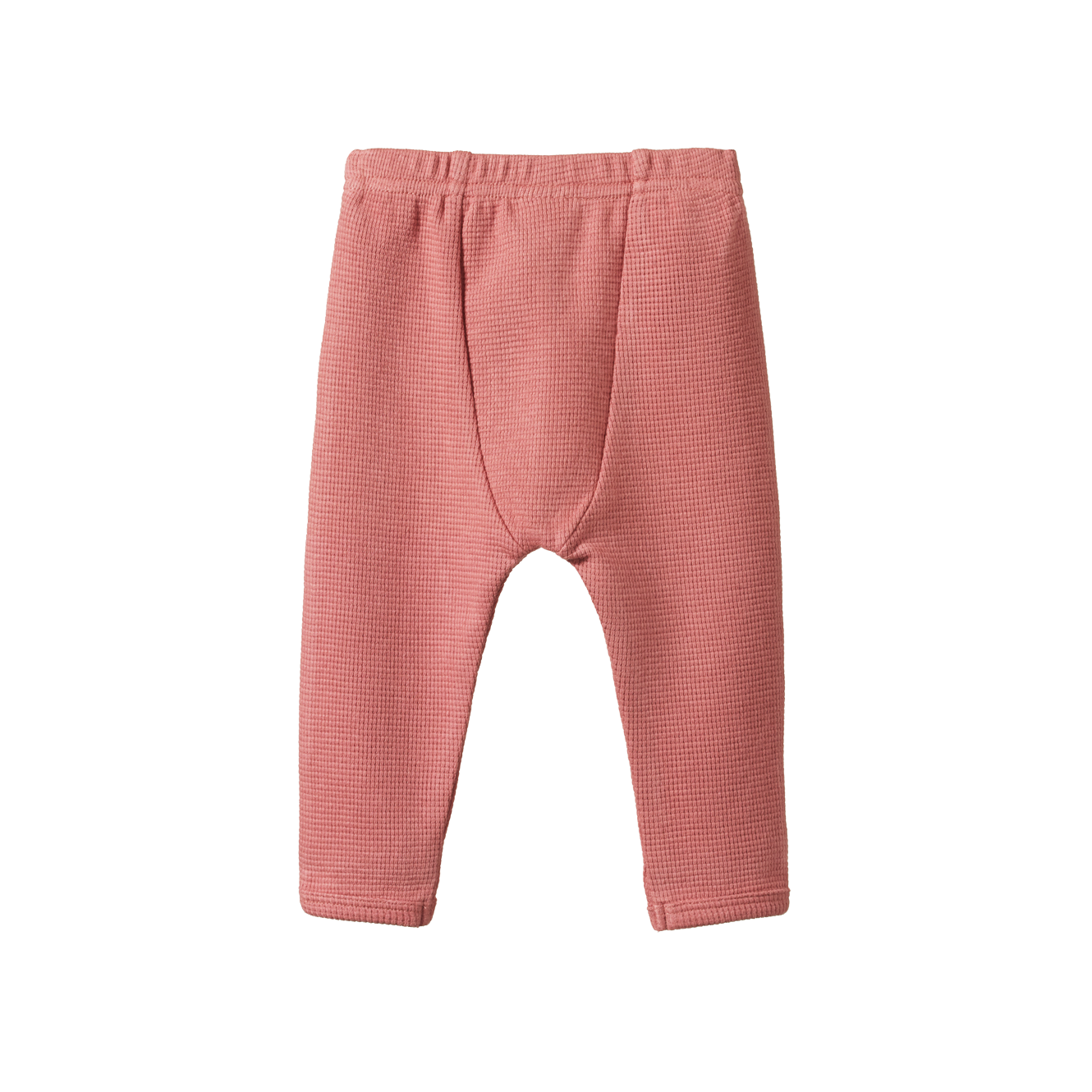 Selby Waffle Pants Rose Clay - Little Hero Kids