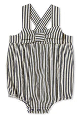 Stripe Playsuit with Bow Detail - Little Hero Kids