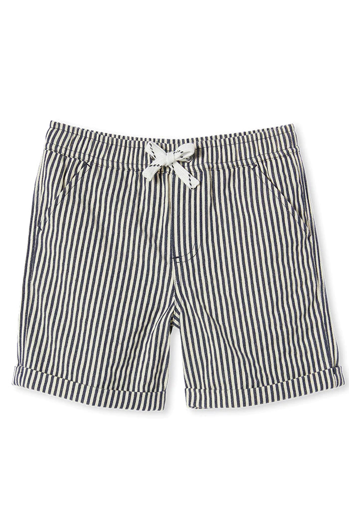 Stripe Shorts with drawstring - Little Hero Kids