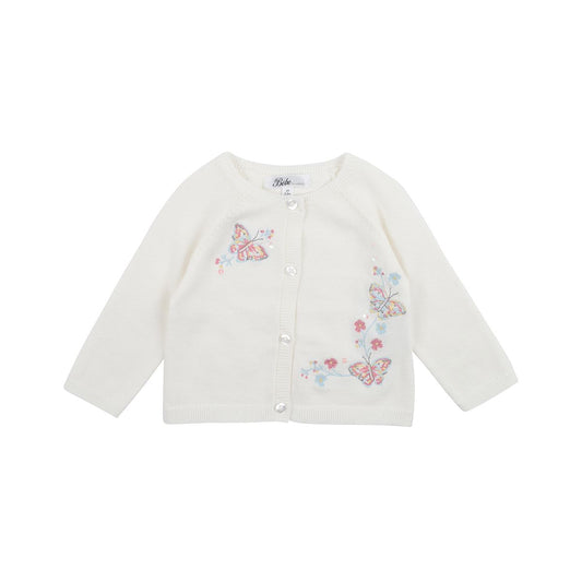 Annie Cardigan - Butterfly detail - Little Hero Kids