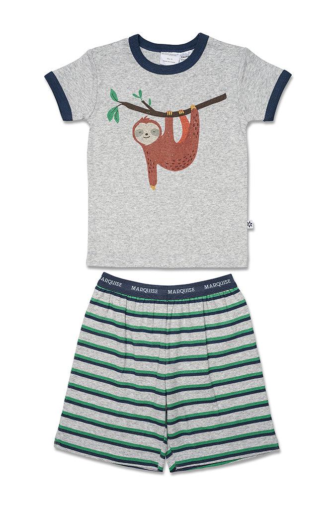 Boys Sloth Pyjama Set - Little Hero Kids