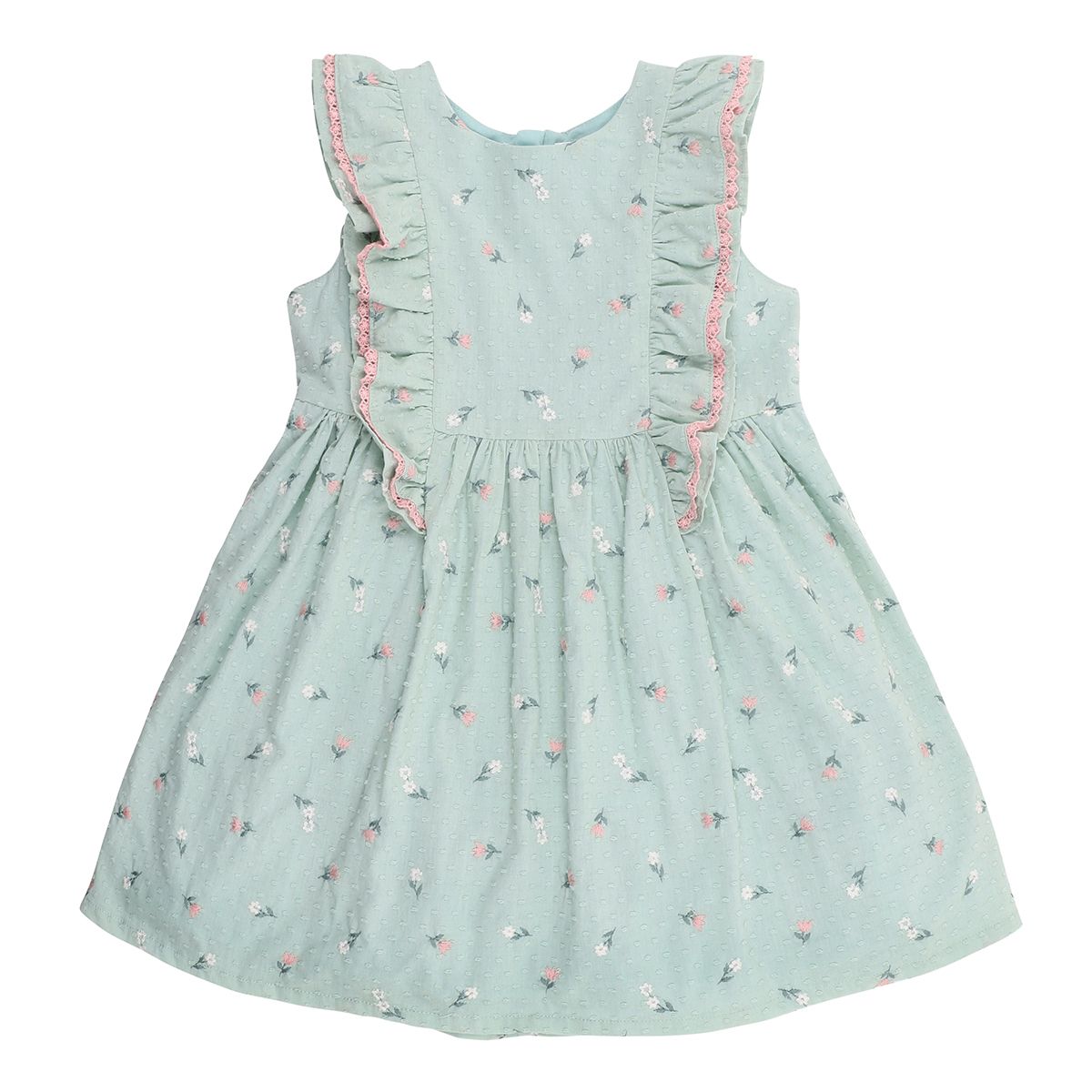 Hana Embroidered dress - Little Hero Kids