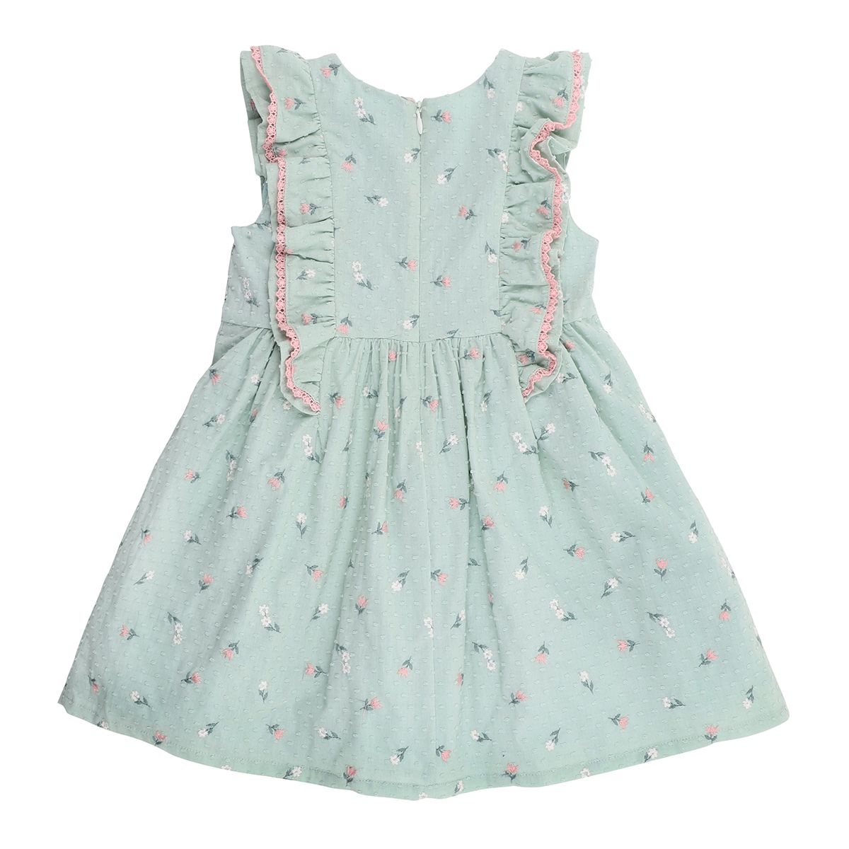 Hana Embroidered dress - Little Hero Kids