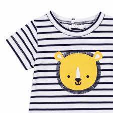 Carrément Beau Lion - Short sleeve romper - Little Hero Kids