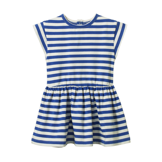 Twirl Dress- Sea stripe - Little Hero Kids