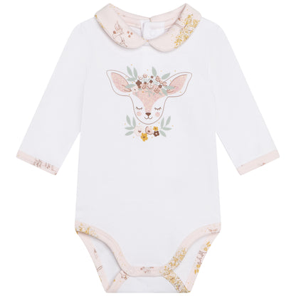 Carrement Beau, Deer Print Bodysuit - Little Hero Kids