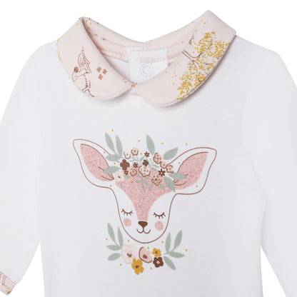 Carrement Beau, Deer Print Bodysuit - Little Hero Kids