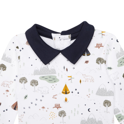 Long Sleeve Bodysuit, Nature themed - Little Hero Kids