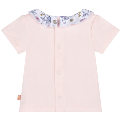 T-Shirt and Spring floral short set - Little Hero Kids