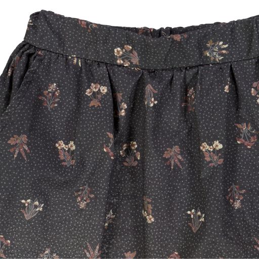 Skirt Eia - Black Flowers - Little Hero Kids