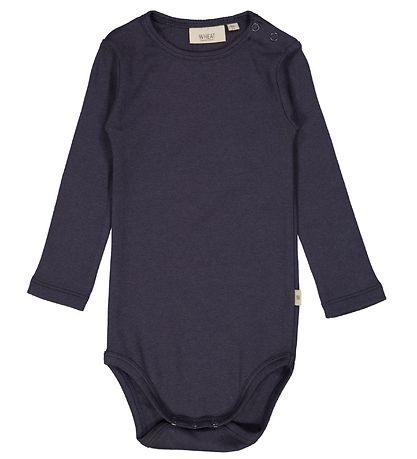 Midnight Blue Rib Longsleeve Bodysuit - Little Hero Kids