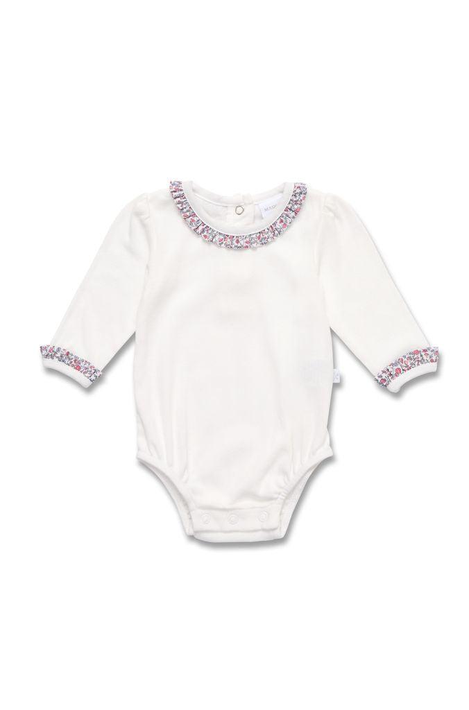 Midnight Garden Frilled Bodysuit - Little Hero Kids