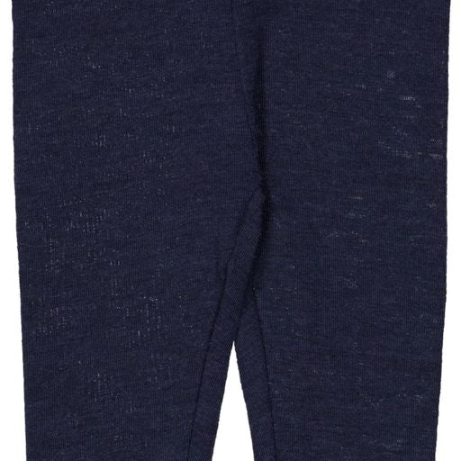 Navy Merino Leggings - Little Hero Kids